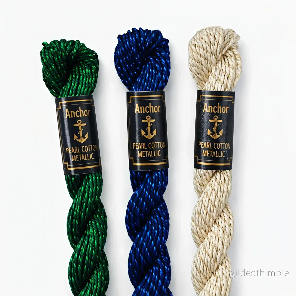 Anchor Pearl Cotton Metallic Anchor Pearl Cotton Metallic