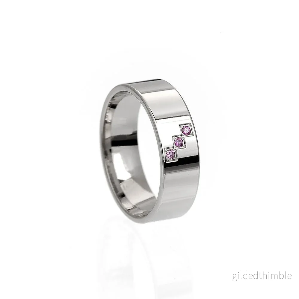 Vigselring Rosita 18k vitguld Vigselring Rosita 18k vitguld