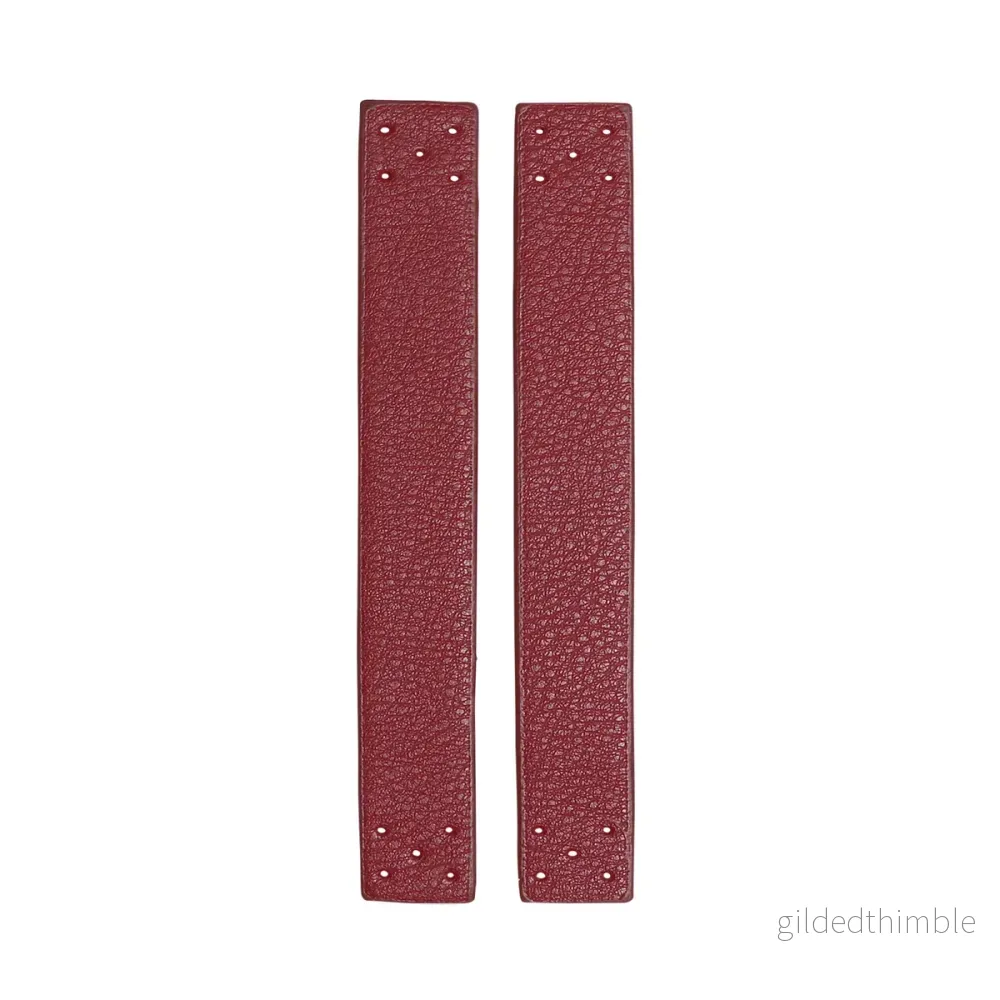 Remmar att sy på – konstläder – 2-p – 18 x 2,2 cm – Hallon Remmar att sy på – konstläder – 2-p – 18 x 2,2 cm – Hallon