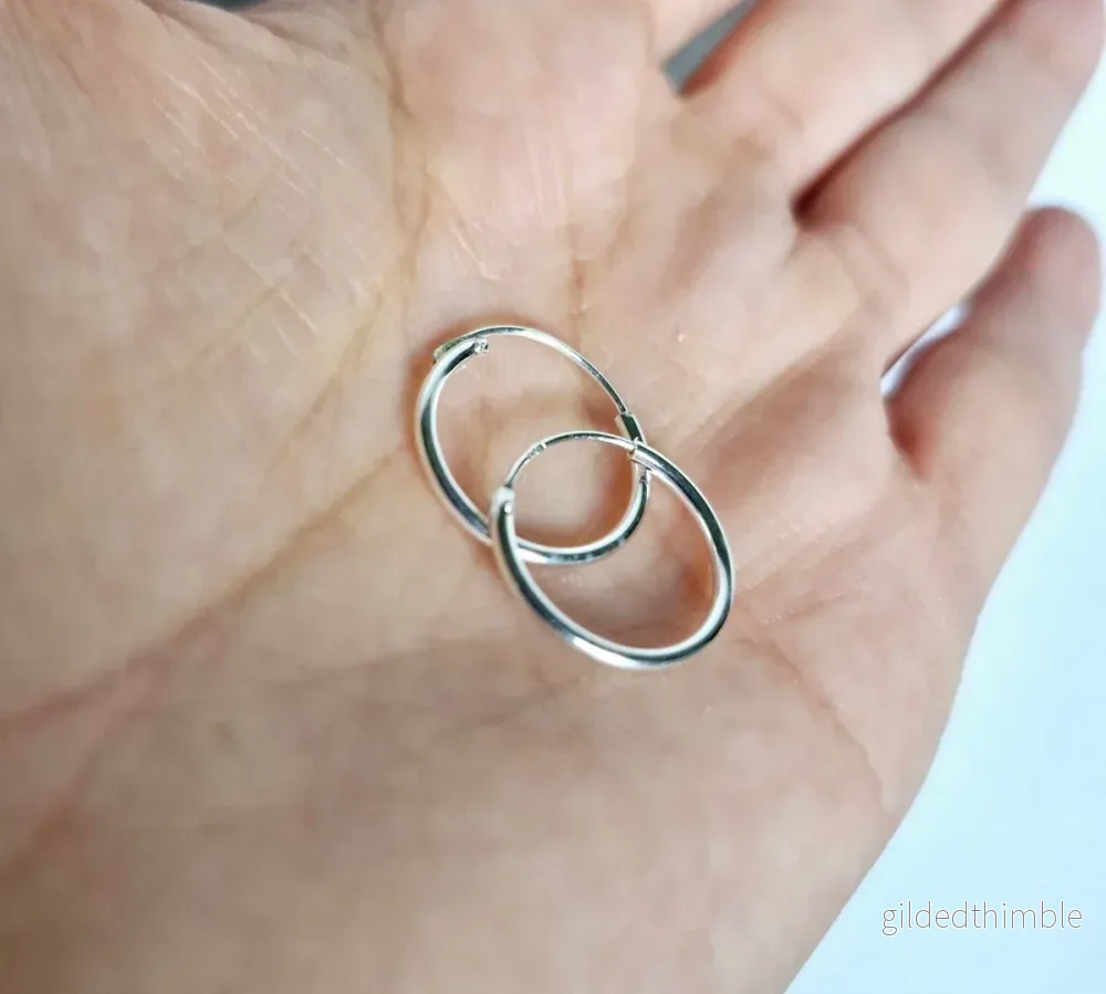 Läkringar silver 16mm Läkringar silver 16mm