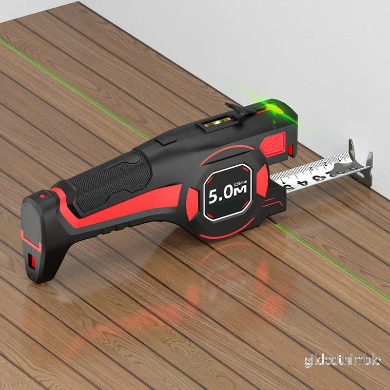LaserMätare Pro™ | Smart 2-i-1 Måttband – Slipp Sneda Mätningar - Bild 3