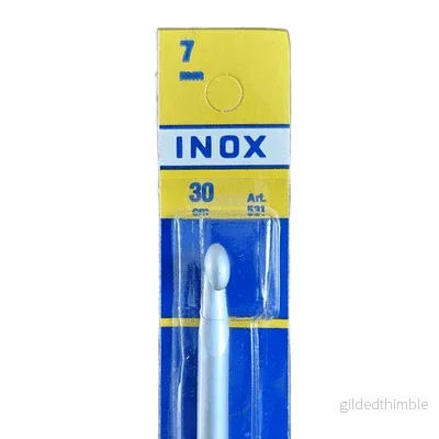 Tunisisk Virknål 7mm – Aluminium. Tunisisk Virknål 7mm – Aluminium.