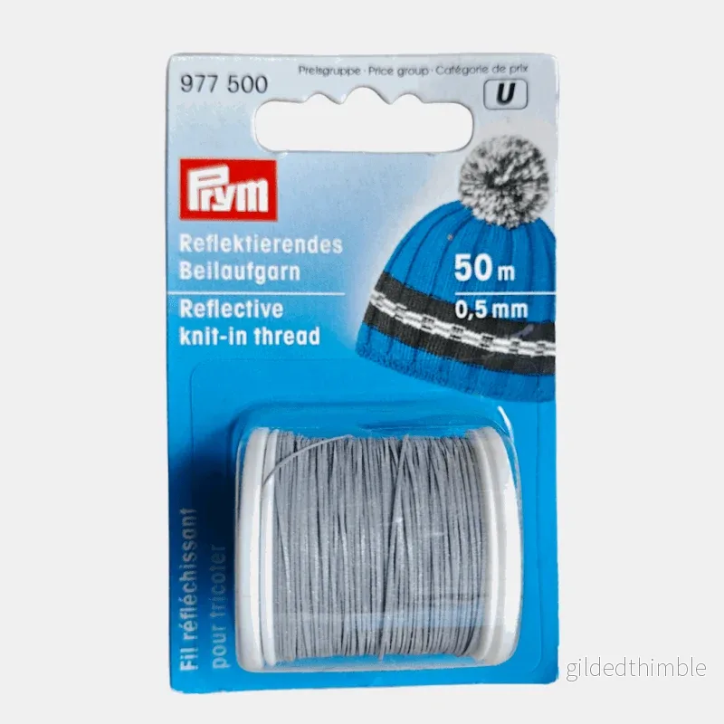 Reflexgarn/tråd 0,5mm x 50m för din säkerhet.