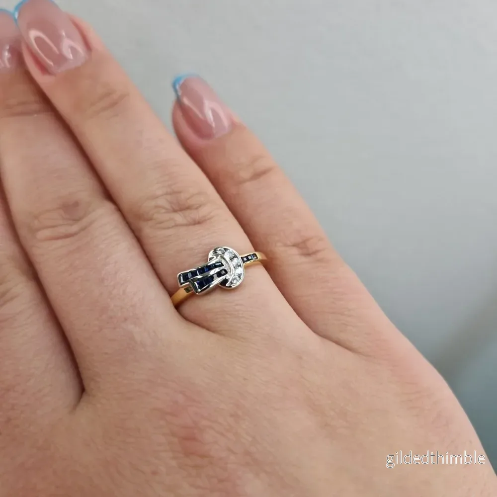 Ring Lisa tvåfärgat 18k guld
