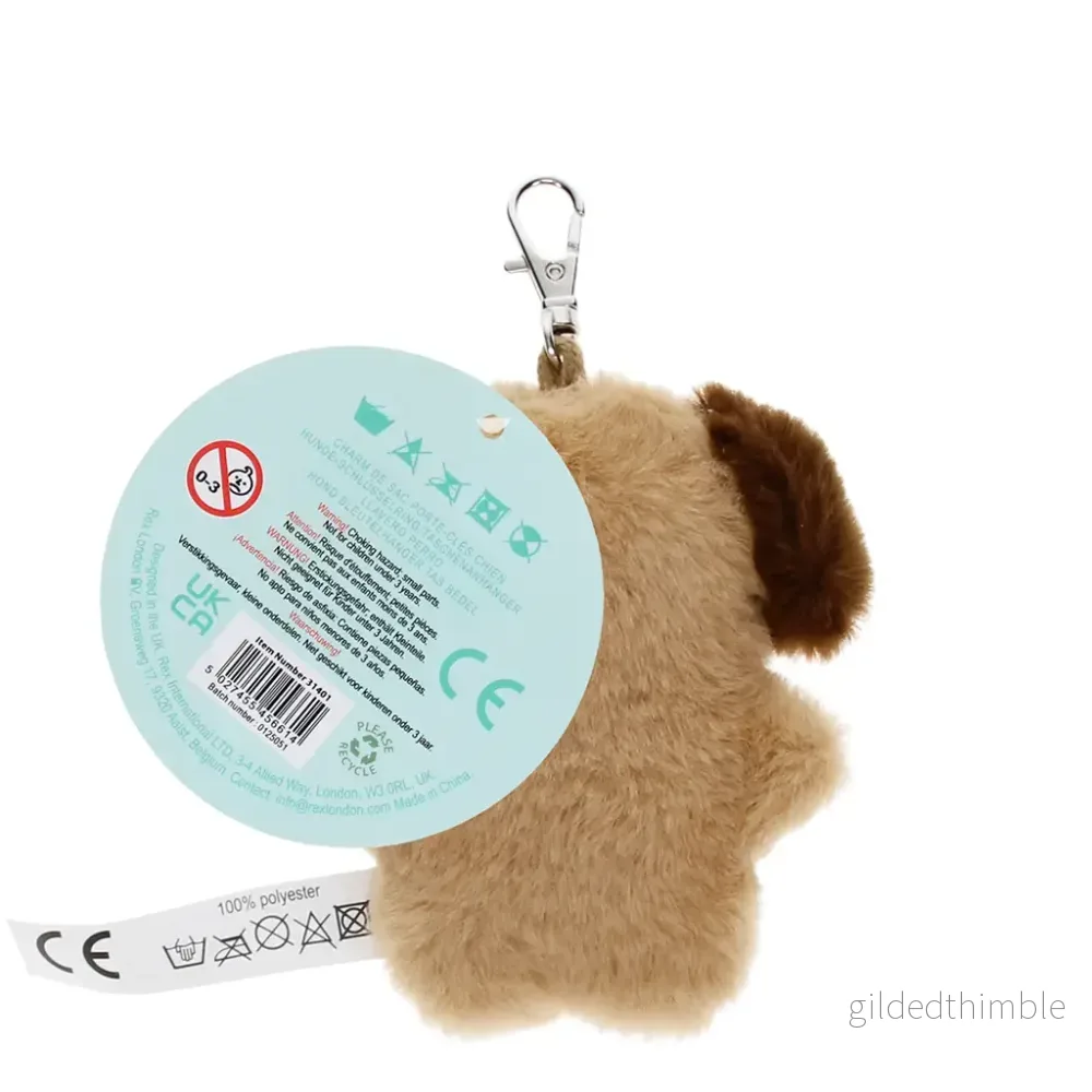 Dog Keyring Bag Charm - Bild 3