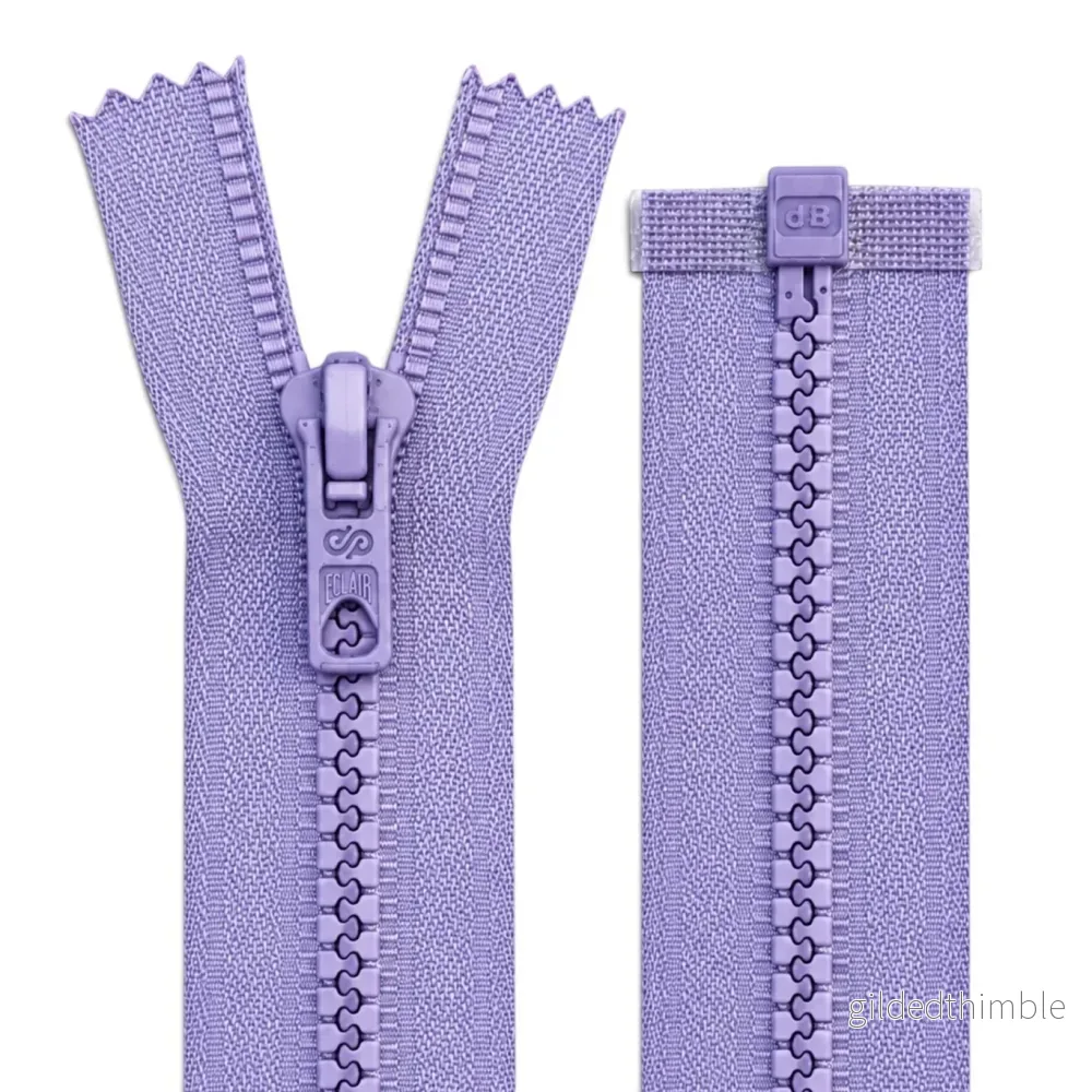 Dragkedja delbar 6mm  Lavendel