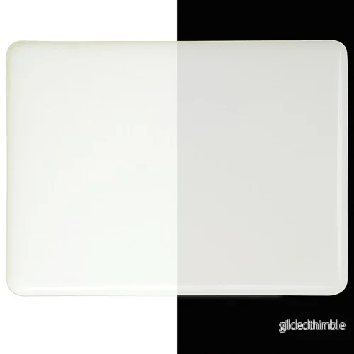 Bullseye 0113-0050 Vit Opak 2mm. Bullseye 0113-0050 Vit Opak 2mm.