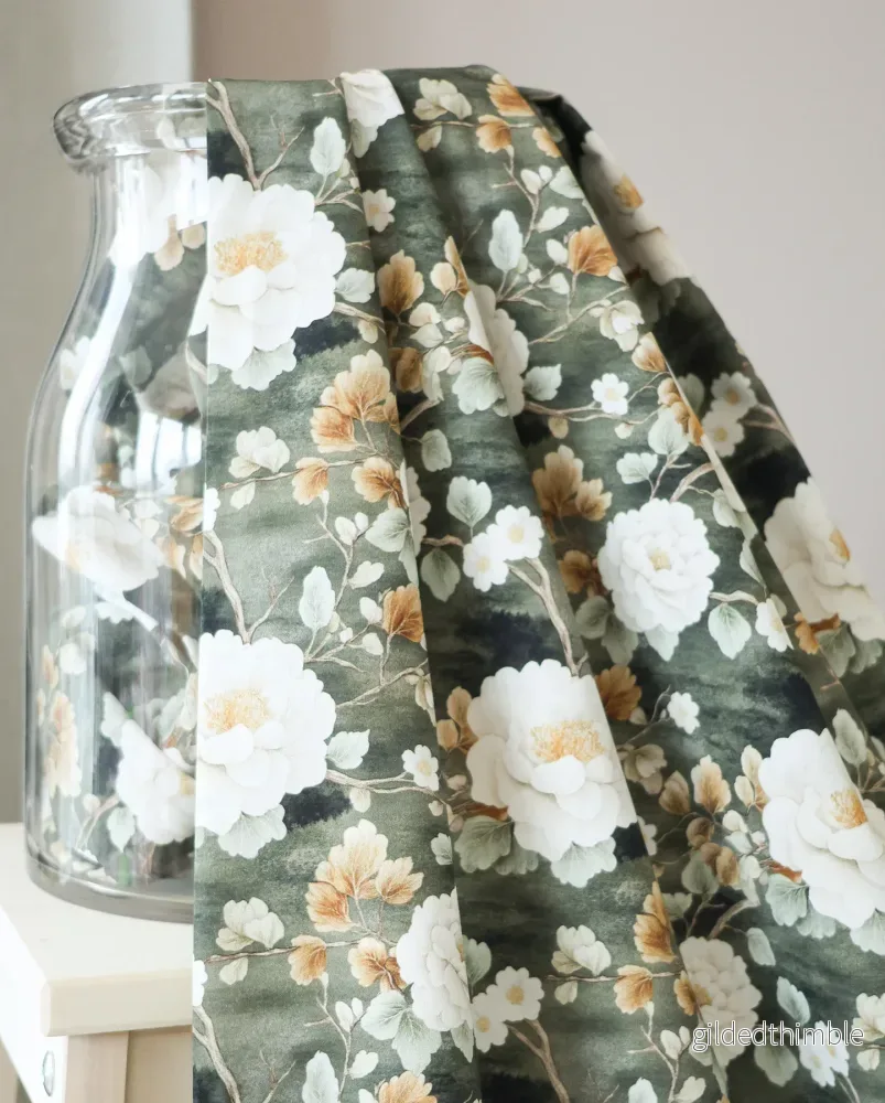 BOTANICAL ROSE – OLIVE - Bild 2