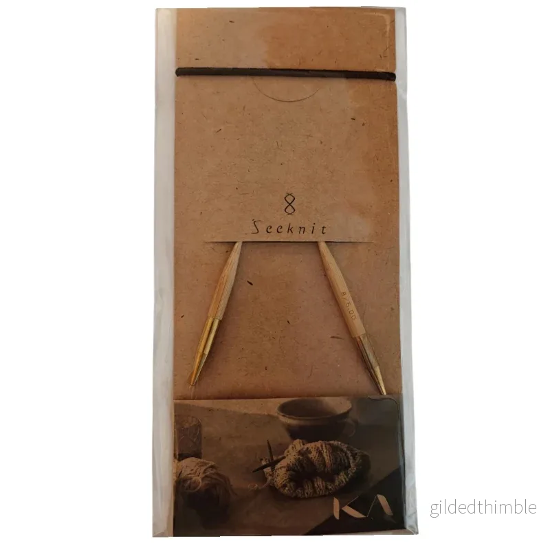 Seeknit Asymetrisk Rundsticka – Premium Bambu