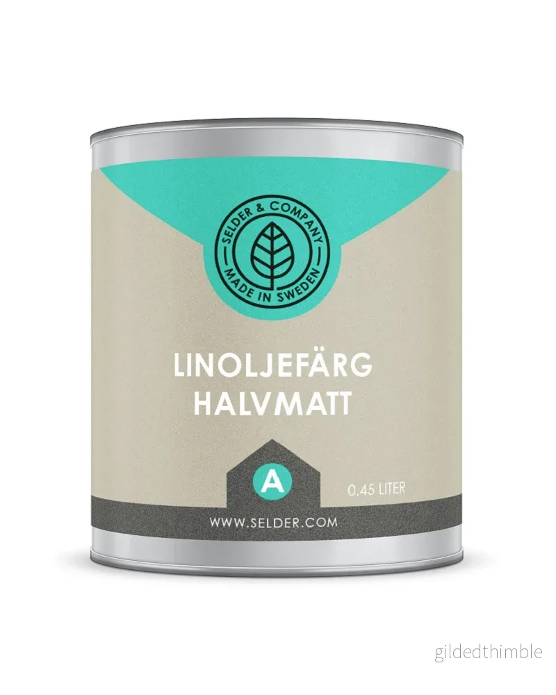 Linoljefärg Halvmatt Bruten till önskad kulör - Bild 3