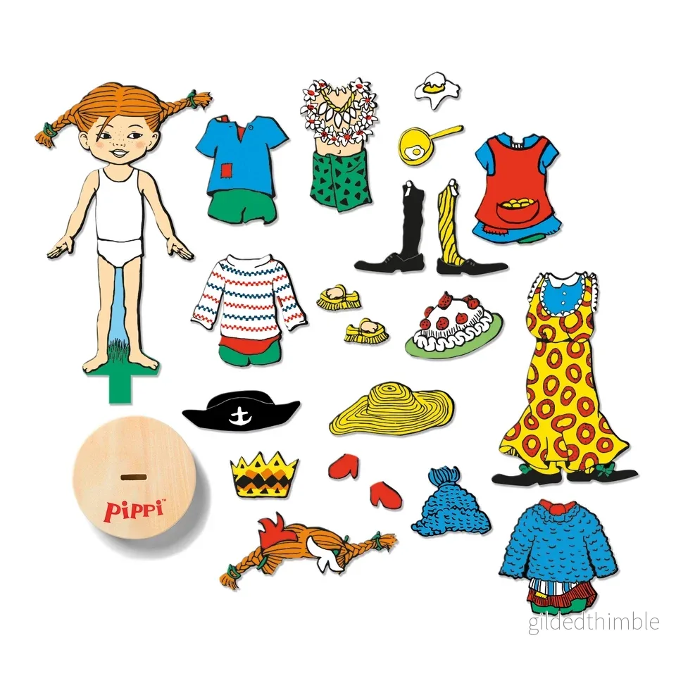 Pippi Magnetdocka - Bild 2