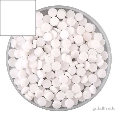 Float Dot, Vit 3122 Opak Rund Ø8mm Float Dot, Vit 3122 Opak Rund Ø8mm