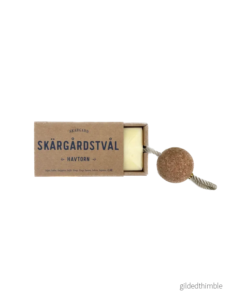 Skärgårdstvål Med Flöte, Havtorn