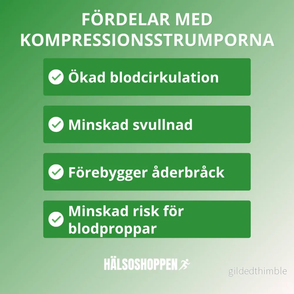 Kompressionsstrumpor vardag (3 par) - Bild 2
