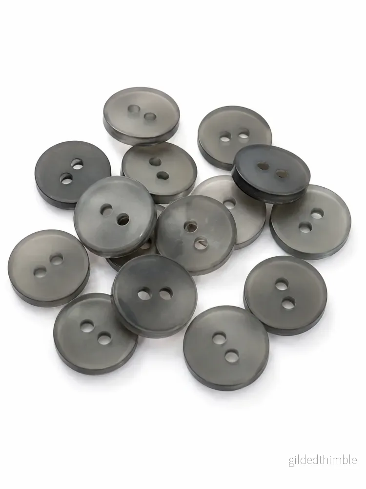 Skjortknapp Gråred 10-pack Skjortknapp Gråred 10-pack