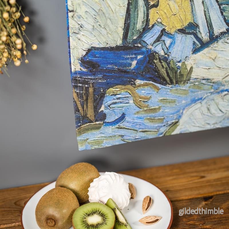 Lina dvielis | Vinsents van Gogs "Divas papeles" - Bild 2