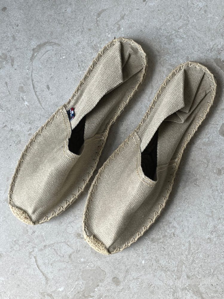 Espadrillos i canvas 'Basque' Taupe - Bild 2