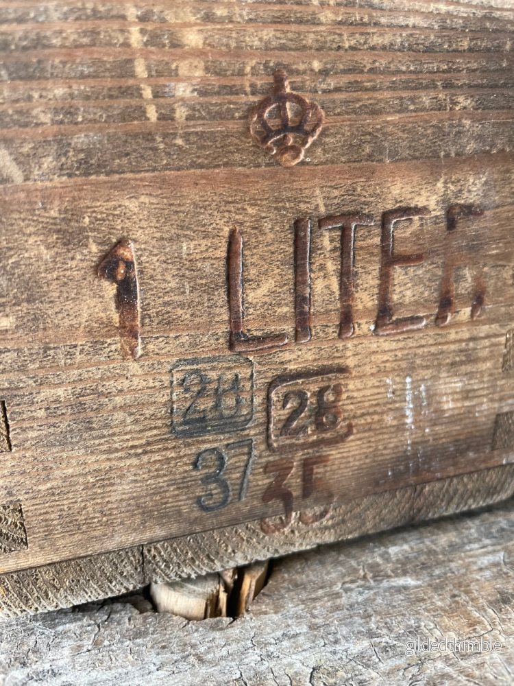 Litermått allmoge 'Nr 21' unik - Bild 2