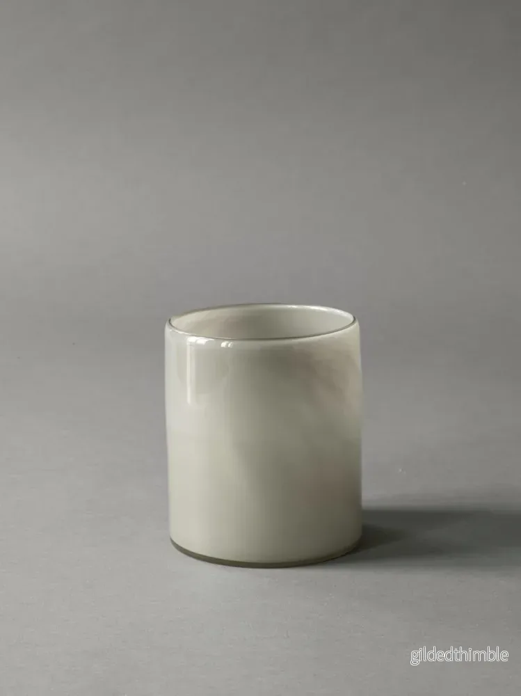 Ljuslykta glas 'Lyric' Warm Grey (M)