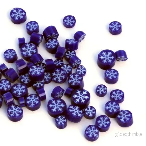 Bullseye Murrine, Snowflake 14g Bullseye Murrine, Snowflake 14g