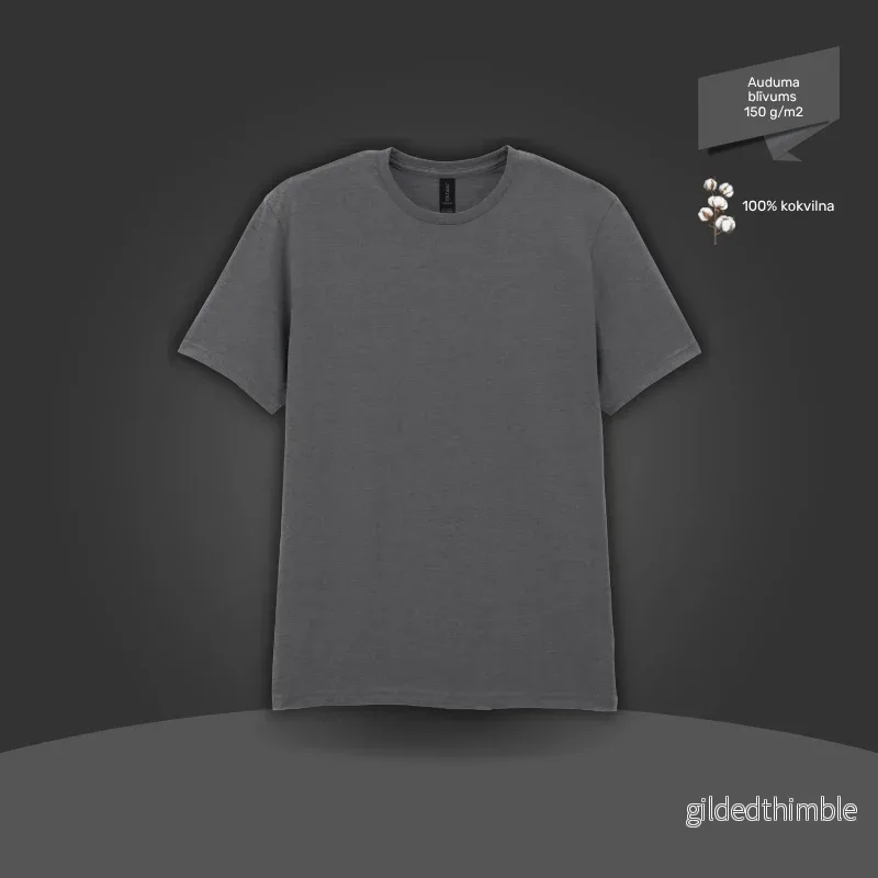 Pamata T-krekls | 150 g/m² | Ogles pelēks Pamata T-krekls | 150 g/m² | Ogles pelēks