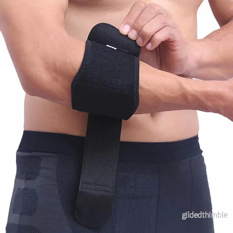 Armbågsbandage – Justerbart Stödbandage för Armbåge