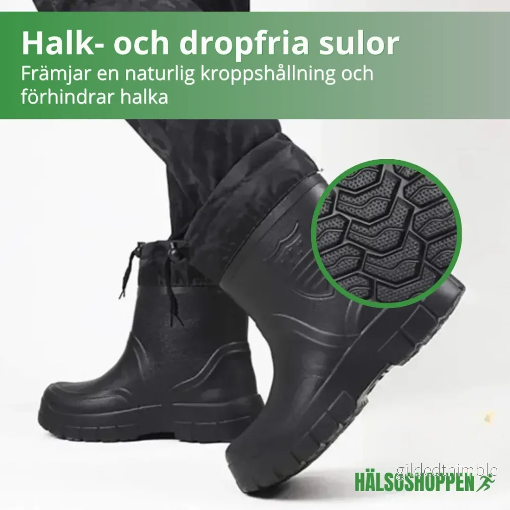NordicShield - halkfria & vattentäta termo-regnstövlar för vintern - Bild 2