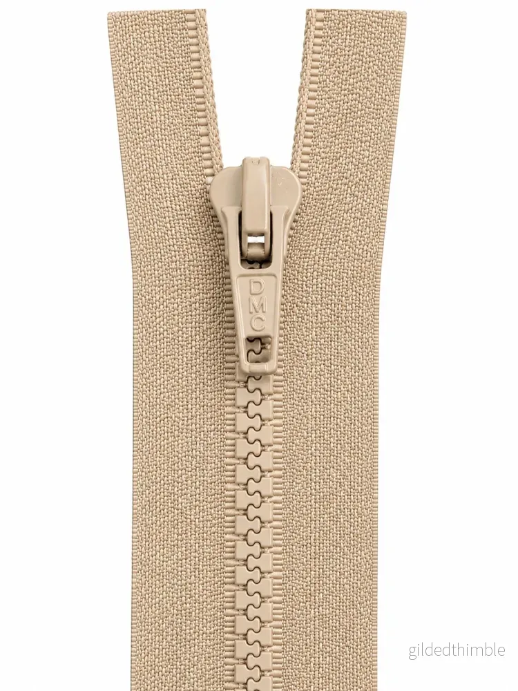 Dragkedja delbar 6mm beige Dragkedja delbar 6mm beige
