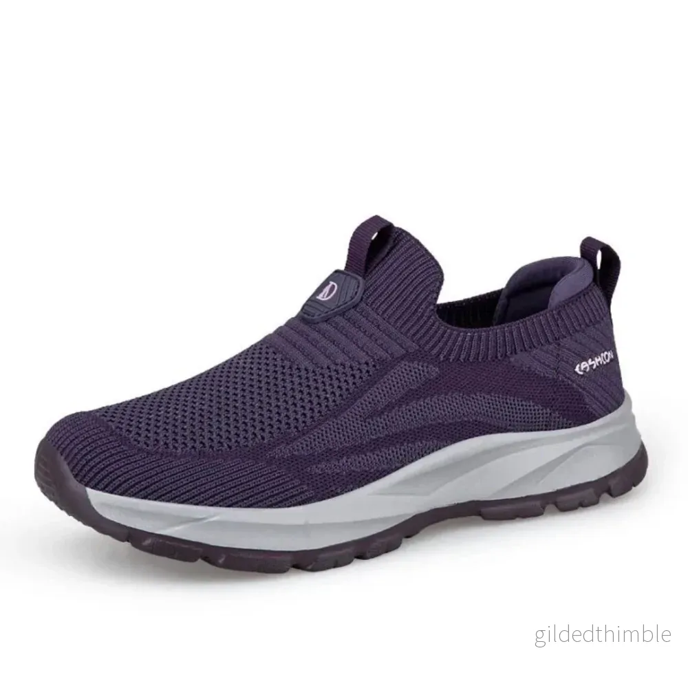 OrthoWalk - Slip-On Stickade Sneakers - Bild 3