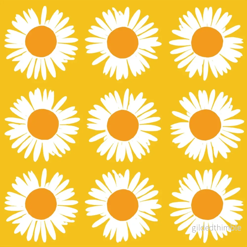 Servetter – Auringonkukka Orange Yellow