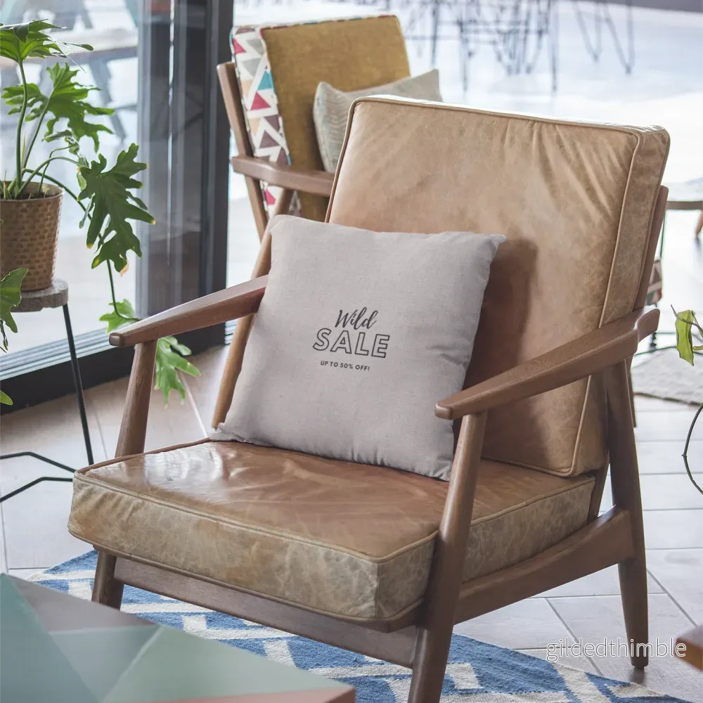 Dekoratīvais spilvens | kolekcija «Good vibes» | «Wild sale» - Bild 3