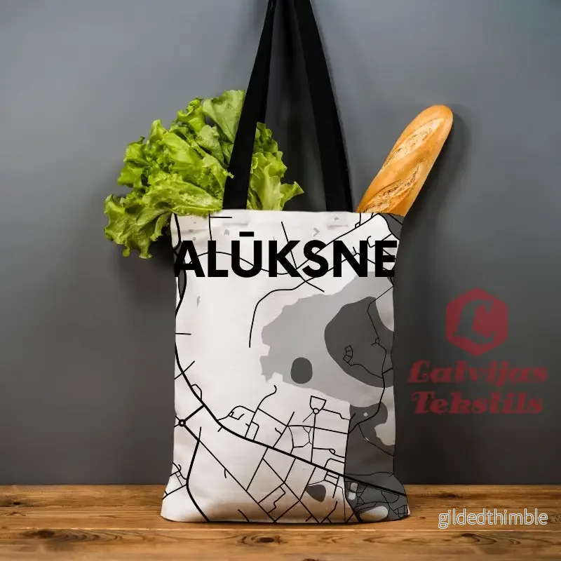 Lina vai kokvilnas auduma maisiņš ”Alūksne”