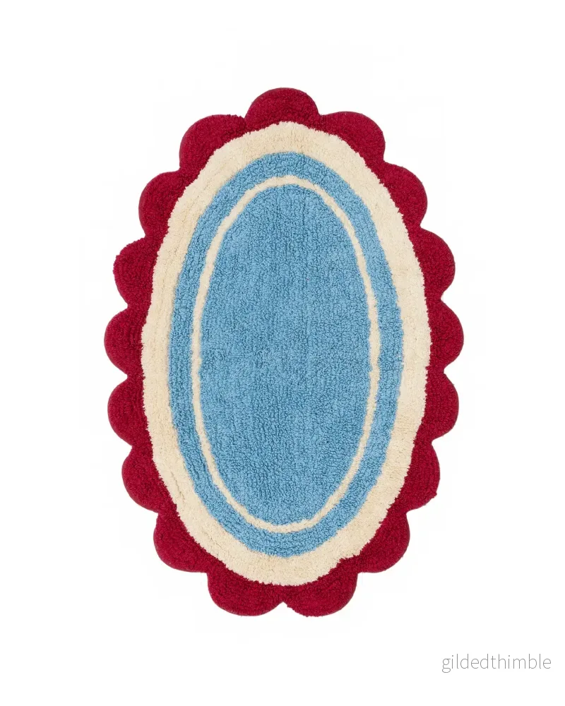 Badrumsmatta - Carmen Light Blue