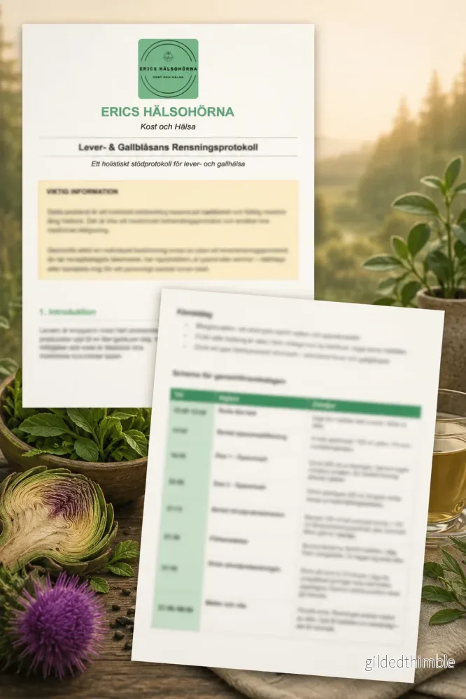 Leverflush & Gallblåsans periodiska underhållsprotokoll – Erics Hälsohörna - Bild 2