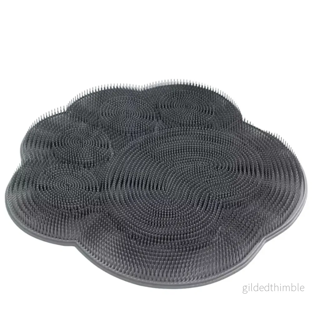 Skrubbmatta för Dusch – Mjuk Fotmassage och Exfoliering - Bild 3