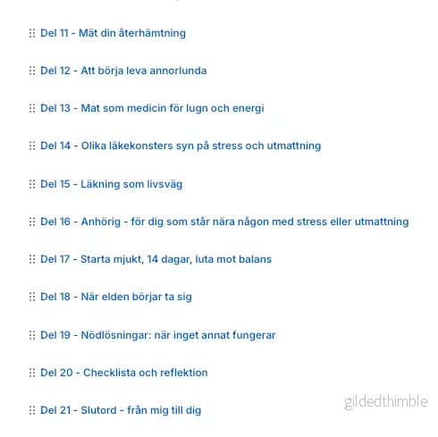Stress & utmattning – kursen för dig som är stressad, utmattad eller anhörig - Bild 3