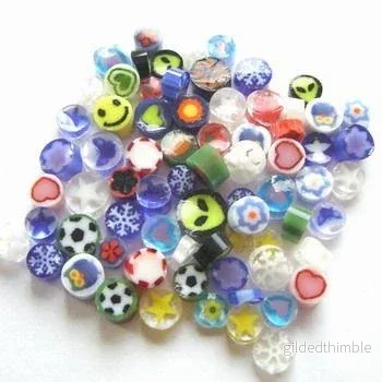 Bullseye Murrine, Mix 14g Bullseye Murrine, Mix 14g