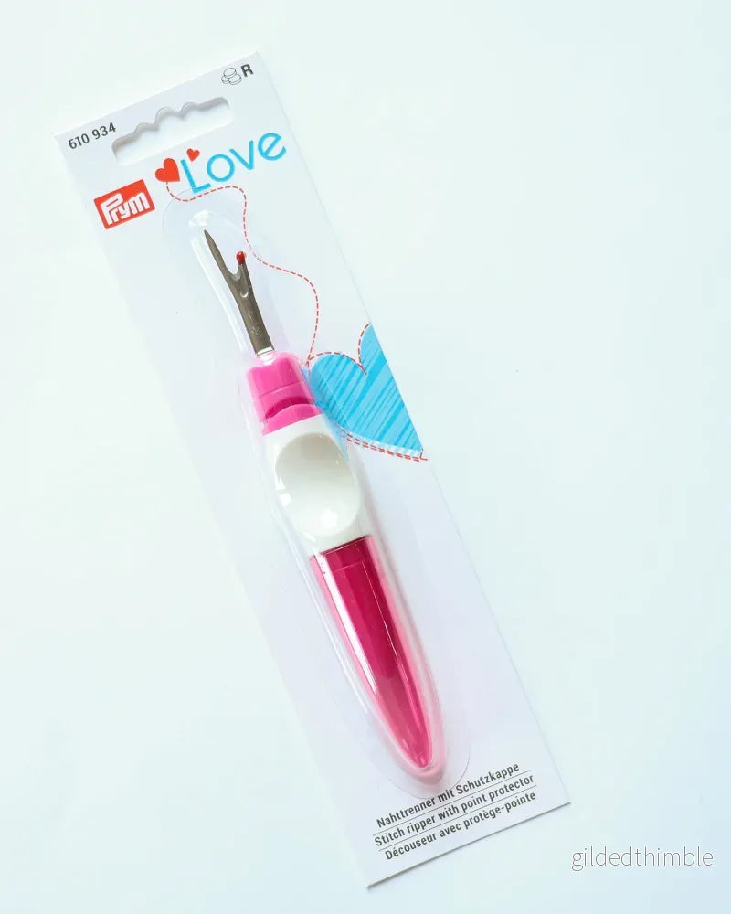 Sprättkniv Prym Love, ergonomisk, 13,5 cm – Rosa