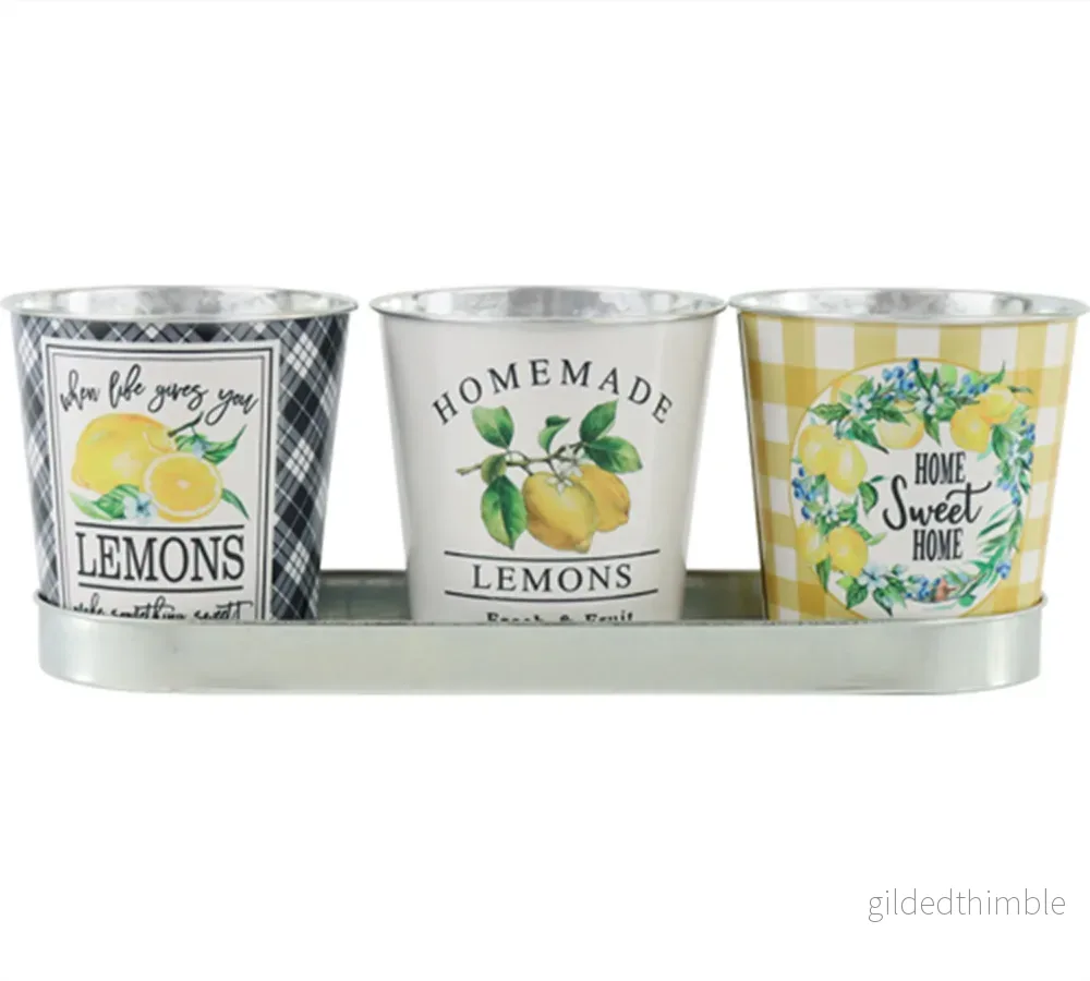 Zinkkrukor Lemon - Bild 2