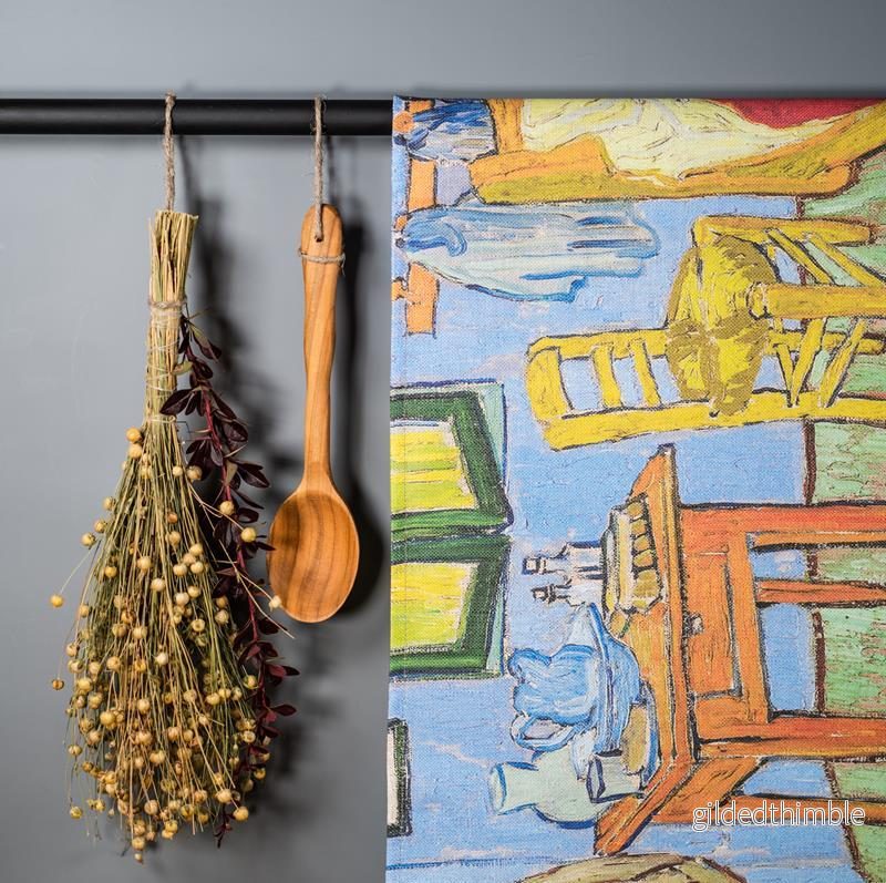 Lina dvielis | Vinsents van Gogs "Guļamistaba Arlā" - Bild 2