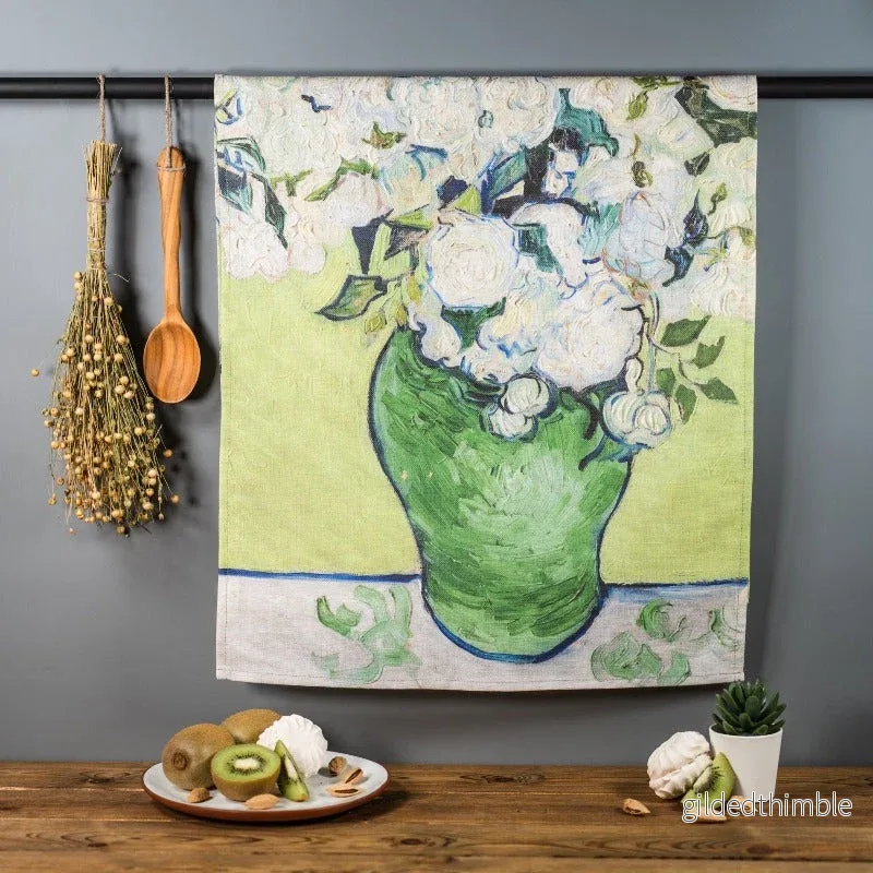 Lina dvielis | Vinsents van Gogs ”Rozes” Lina dvielis | Vinsents van Gogs ”Rozes”