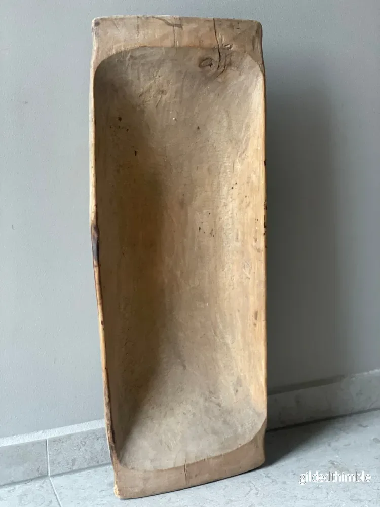 Svenskt allmoge baktråg i trä 'Nr 78' XL - Bild 3