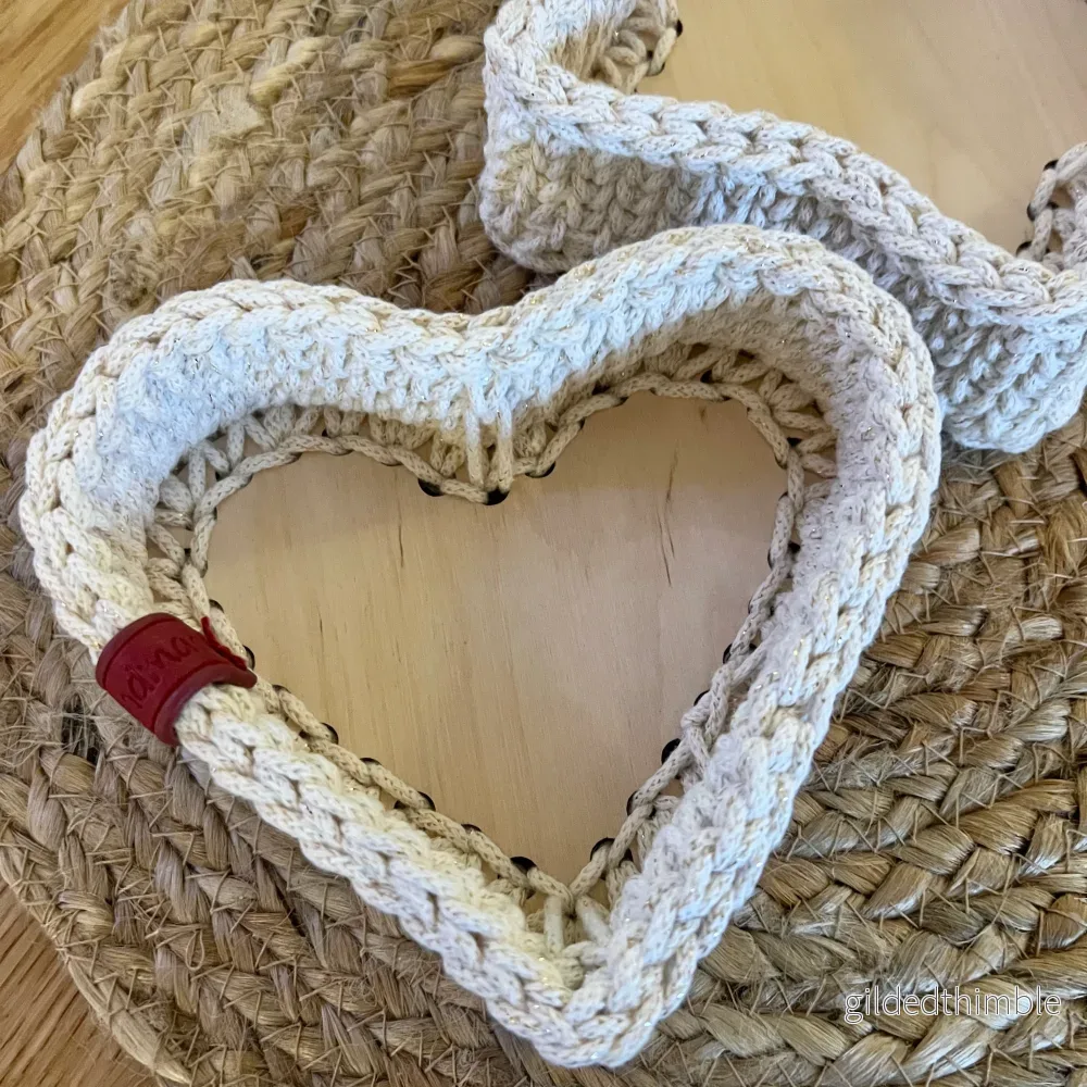 Materialkit - "Eva" virka två små korgar - Bild 2