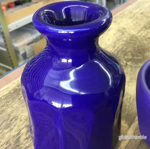 Lergodsglasyr 9381 Royal Blue - Bild 2