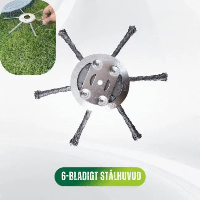 GräsKraf™ – Förvandla din trimmer till en kraftfull ogräsrensare (150mm) - Bild 3