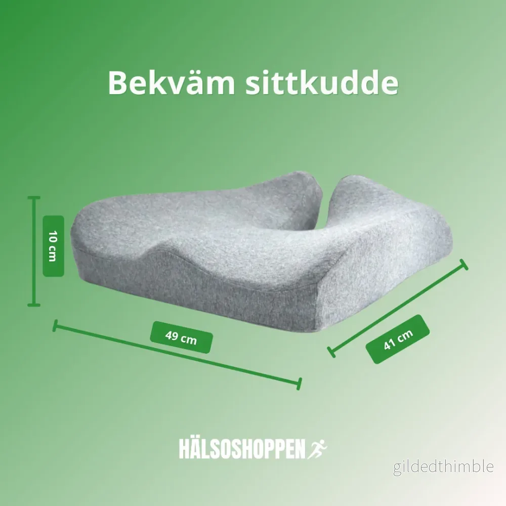 Sittkudde – Avlastning och komfort vid varje sittning - Bild 2
