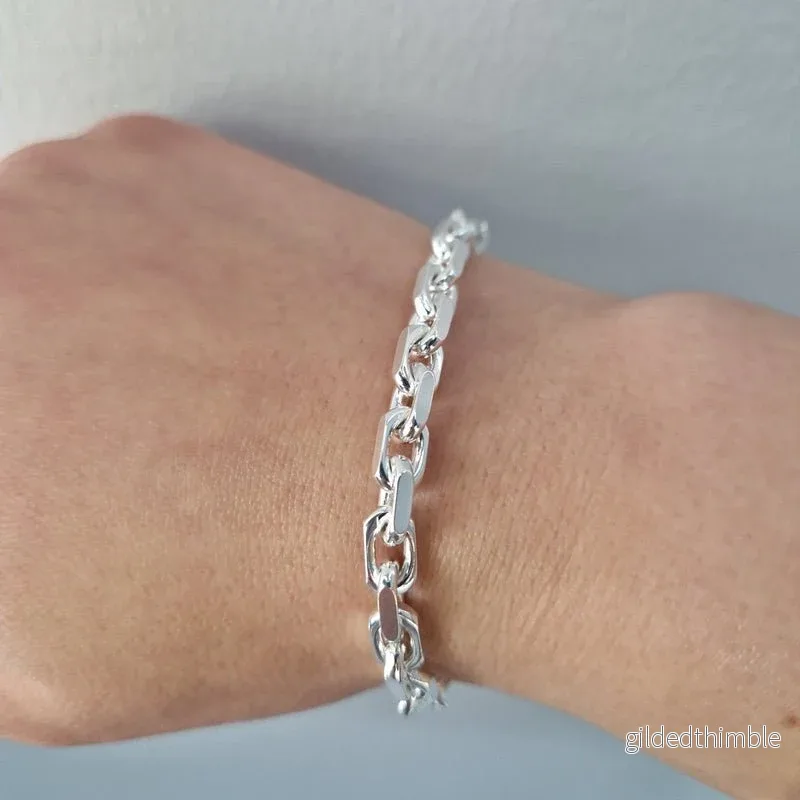 Armband Ankarlänk Silver