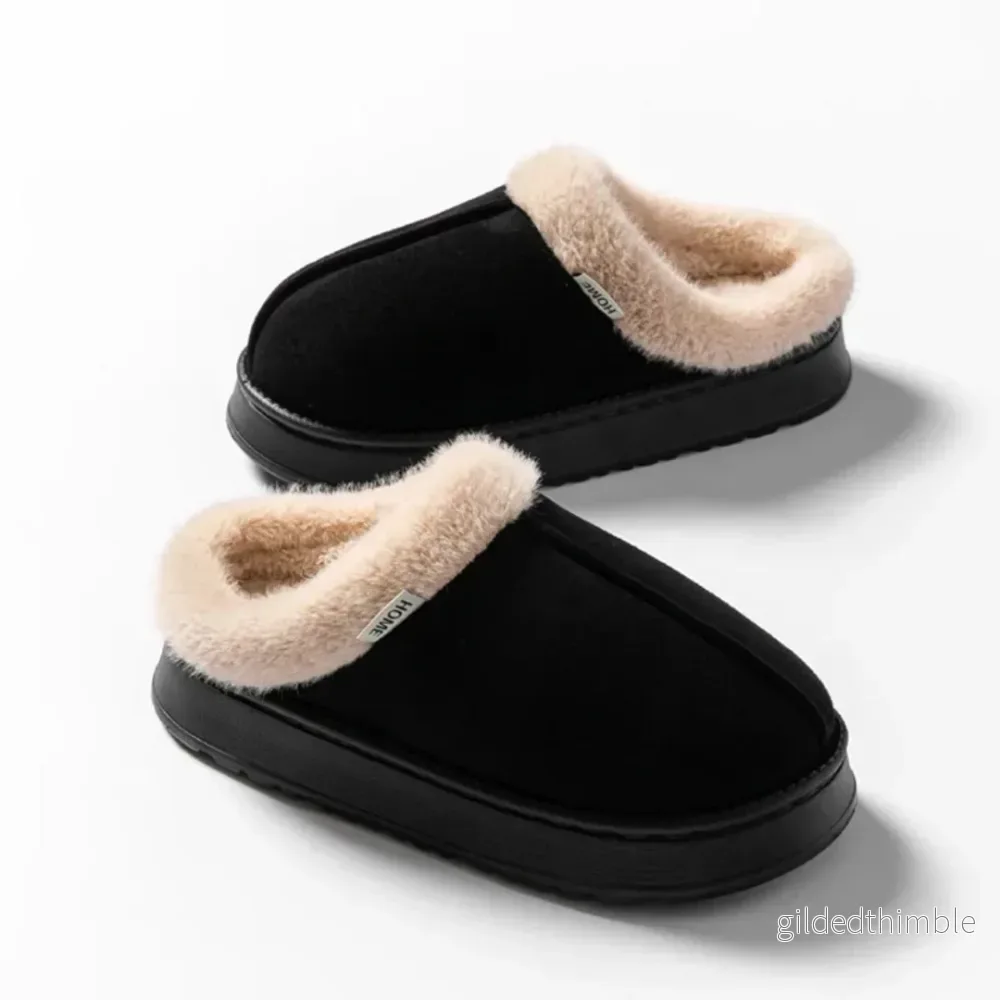 Fodrade Tofflor - halkfria och bekväma hemmatofflor - Bild 3