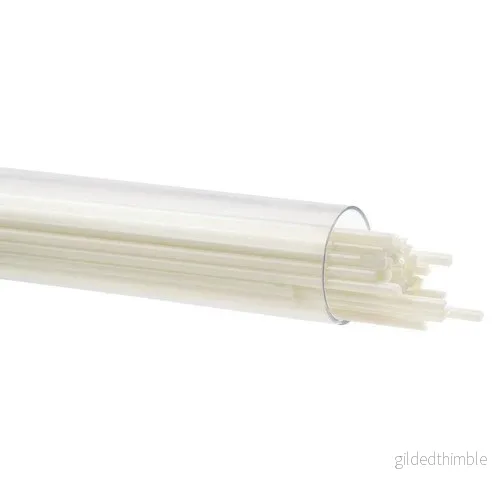 Bullseye Vanilla Opaque Stringer 0137-0272, 2mm Bullseye Vanilla Opaque Stringer 0137-0272, 2mm