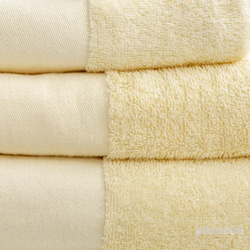 Klasiskais frotē dvielis 450 g/m² | Vaniļas baltais - Bild 2